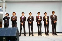 6月8日に神奈川・ラゾーナ川崎プラザ ルーファ広場グランドステージで行われた、超特急4thシングル「Bloody Night」リリースイベントの模様。