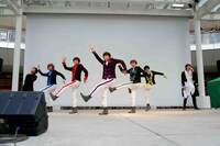 6月8日に神奈川・ラゾーナ川崎プラザ ルーファ広場グランドステージで行われた、超特急4thシングル「Bloody Night」リリースイベントの模様。