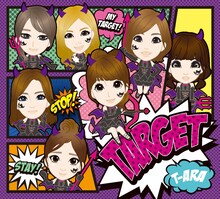 T-ARA「TARGET」初回限定盤ジャケット