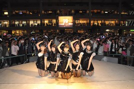 9nine、台風迫る川崎で「Evolution No.9」発売イベント