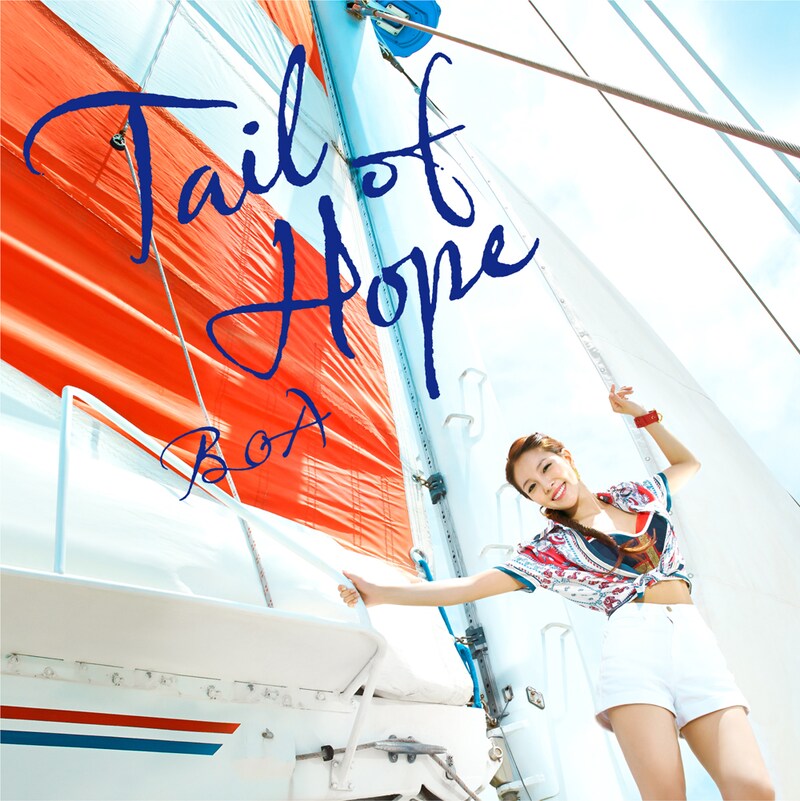 BoA「Tail of Hope」CD＋DVD盤ジャケット