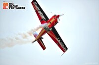 フライトパフォーマンスの様子。