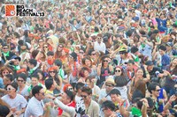 ISLAND STAGEの様子。