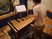 「少年と魔法のロボット VOCALOID BEST,NEW RECORDINGS」レコーディングの模様。