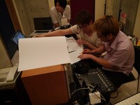 「少年と魔法のロボット VOCALOID BEST,NEW RECORDINGS」レコーディングの模様。