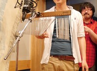 「少年と魔法のロボット VOCALOID BEST,NEW RECORDINGS」レコーディングの模様。