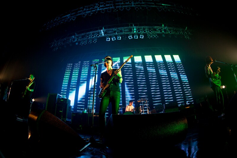 The Mirraz「選ばれてそこに行くんじゃなく、選んでそこに行くんだツアー」Zepp DiverCity TOKYO公演の様子。（撮影：山本倫子）