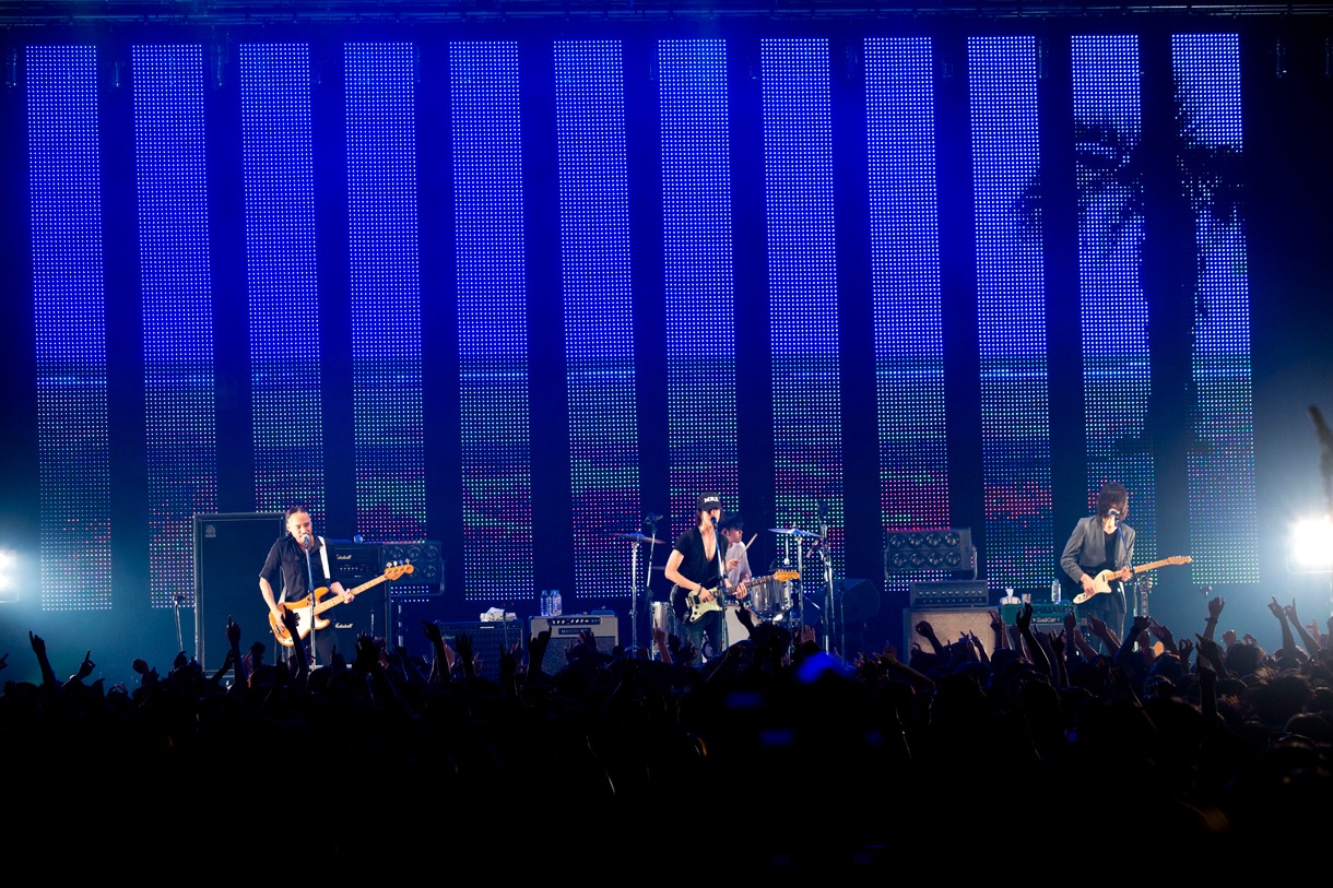 The Mirraz「選ばれてそこに行くんじゃなく、選んでそこに行くんだツアー」Zepp DiverCity TOKYO公演の様子。（撮影：山本倫子）