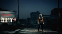 「burn」新CM「KEEP burnING SINGER」編のワンシーン。