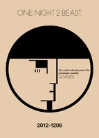 GOATBED「ONE Night 2 Beast」通常盤ジャケット