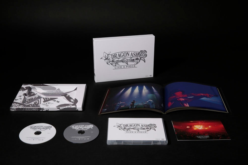 Dragon Ash「LIVE & PIECE」DVD盤の内容。