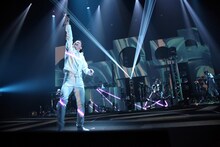 6月16日に福岡・福岡サンパレスで行われた全国ツアー「KREVA CONCERT 2013『SPACE TOUR』」最終公演の模様。