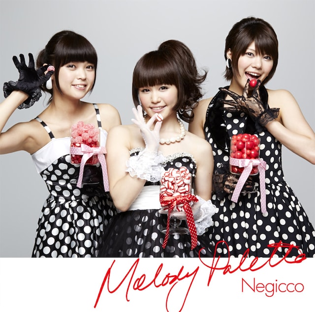 Negicco「Melody Palette」ジャケット。