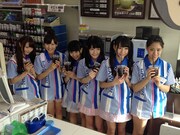 paletの1日店長の様子。