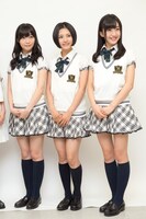 左から指原莉乃、兒玉遥、田島芽瑠（以上HKT48）。