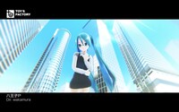 「HORIZON feat. 初音ミク」ビデオクリップのワンシーン。
