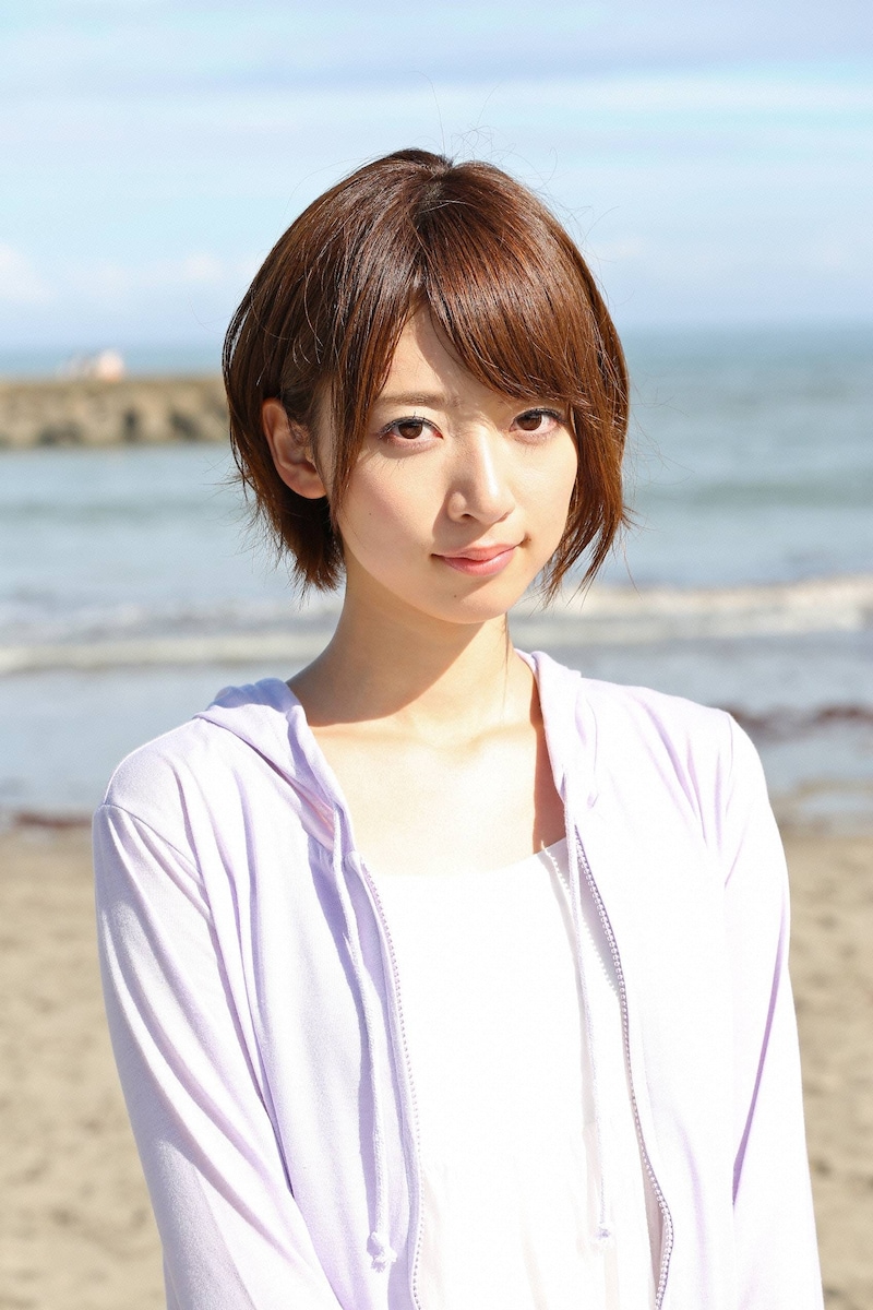 「SUMMER NUDE」撮影中の橋本奈々未。 (c)フジテレビ