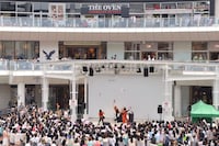 本日6月23日に行われたDISH//のイベントの様子。