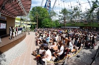 6月22日に東京・東京ドームシティラクーアガーデンステージで行われた「超特急『Bloody Night』おかわりツアーファイナル」の様子。