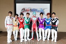 超特急とウルトラマンギンガのコラボユニット、ウルトラ超特急。