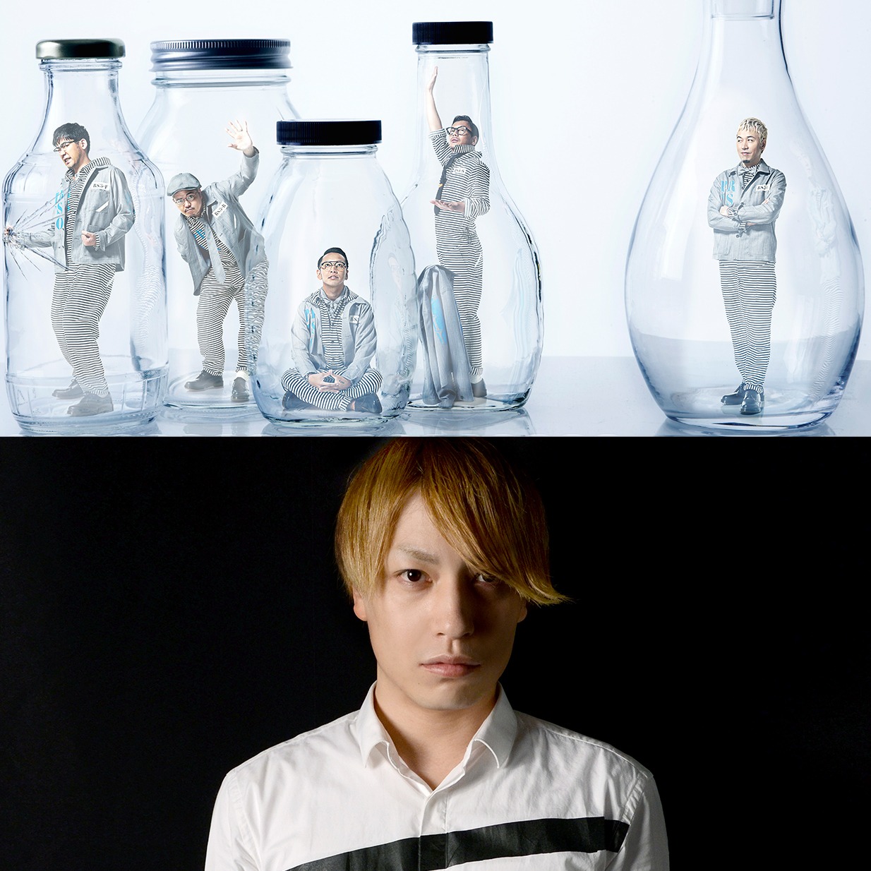 写真上からRIP SLYME、中田ヤスタカ（capsule）。