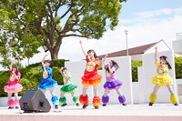 チームしゃちほこ「World Premium Japan Tour 2013 ＠名古屋港」の様子。