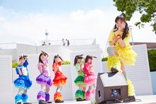 チームしゃちほこ「World Premium Japan Tour 2013 ＠名古屋港」の様子。