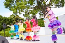 チームしゃちほこ「World Premium Japan Tour 2013 ＠名古屋港」の様子。