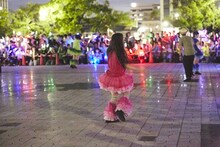 チームしゃちほこ「World Premium Japan Tour 2013 ＠名古屋港」終了間際の様子。