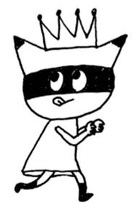 多田玲子（Kiiiiiii）によるbomiオリジナルキャラクター“ボーちゃん”。