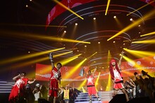 湘南乃風のパフォーマンスの模様。