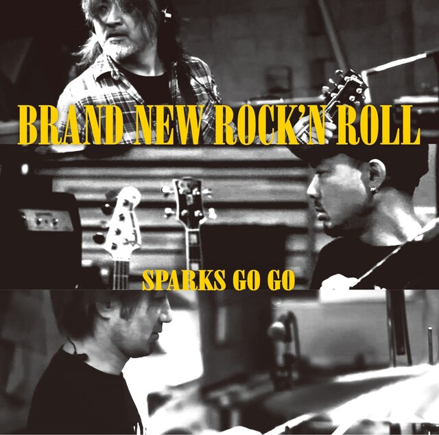 SPARKS GO GO「BRAND NEW ROCK'N ROLL」ジャケット