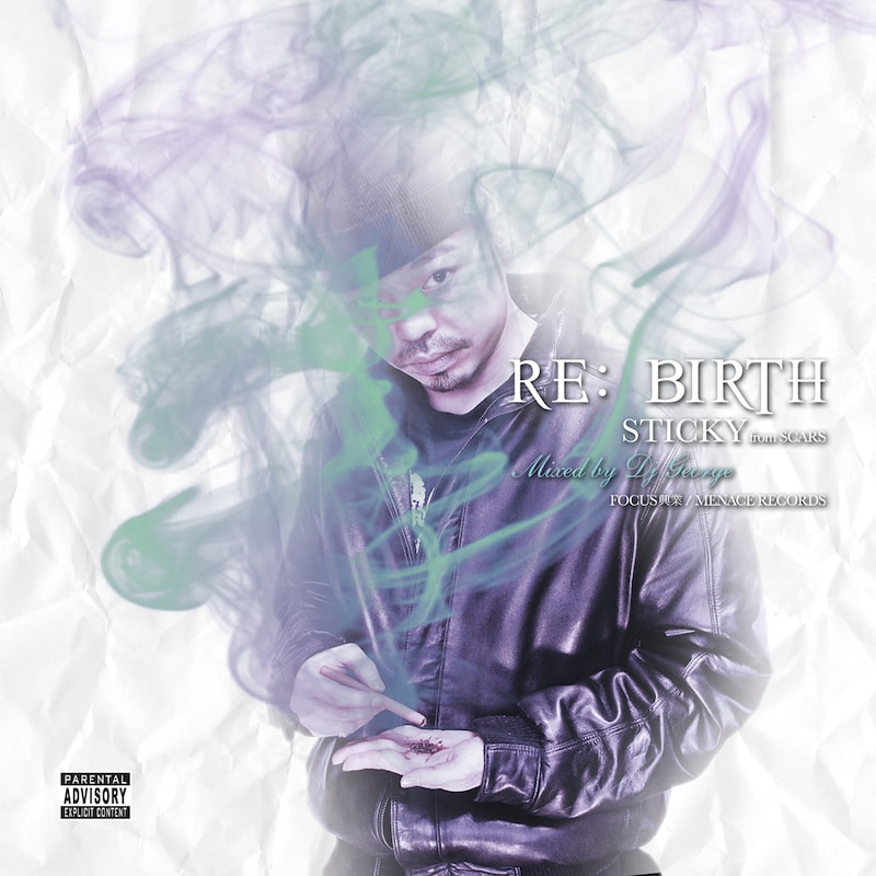 STICKY「RE:　BIRTH」ジャケット