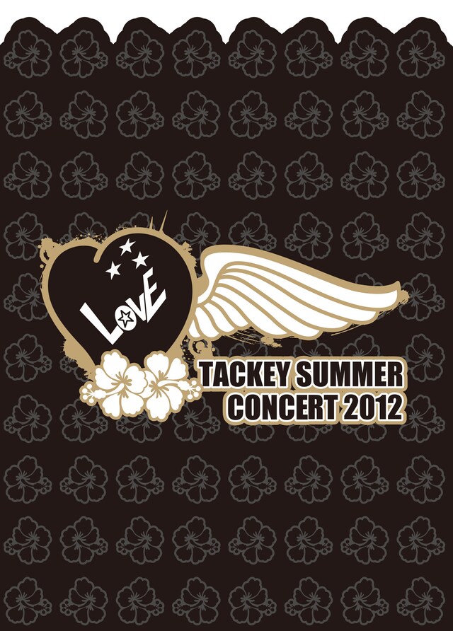 滝沢秀明「TACKEY SUMMER "LOVE" CONCERT 2012」初回限定盤ジャケット