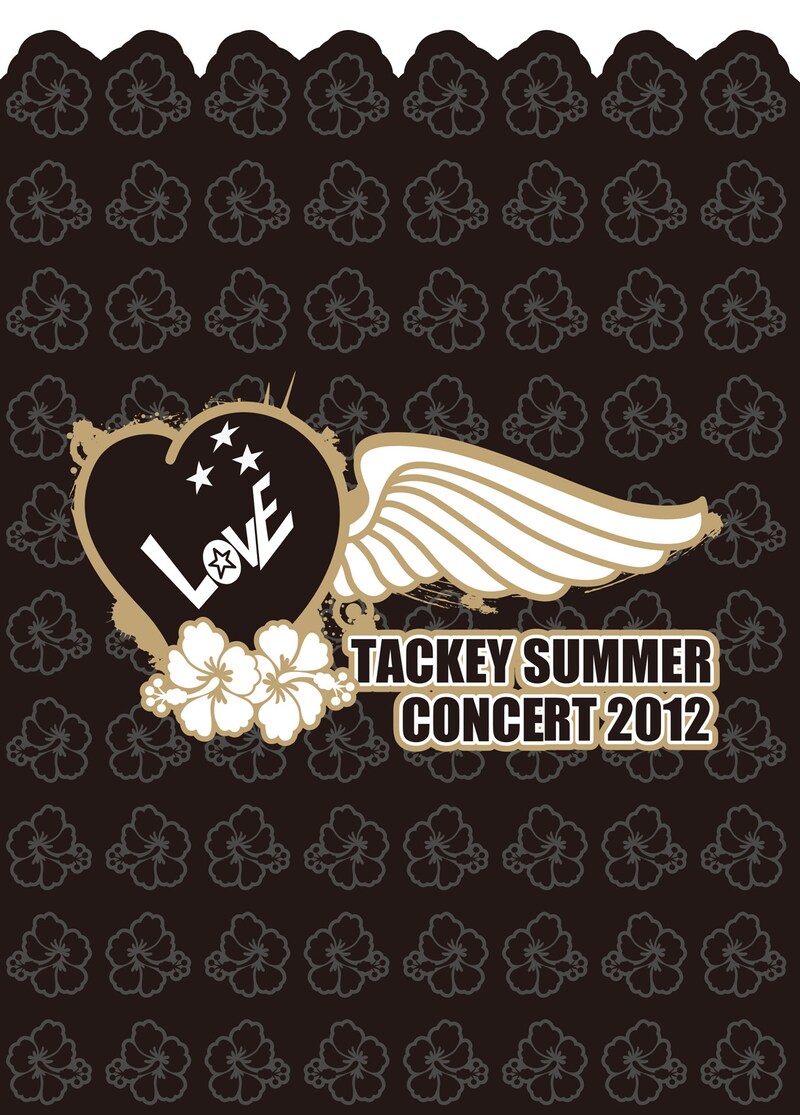 滝沢秀明「TACKEY SUMMER "LOVE" CONCERT 2012」初回限定盤ジャケット