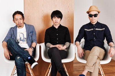 左からMummy-D、小出祐介、宇多丸。