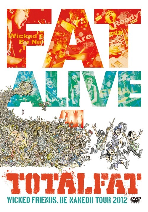 TOTALFAT「FAT ALIVE 1」ジャケット