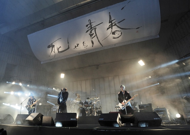 6月22日に東京・日比谷野外大音楽堂にて行われたcali≠gariワンマンライブの様子。