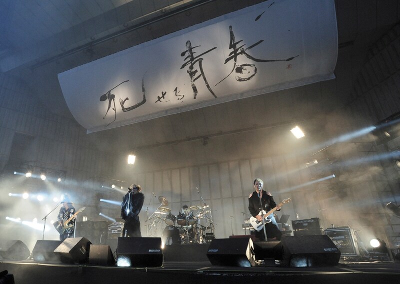 6月22日に東京・日比谷野外大音楽堂にて行われたcali≠gariワンマンライブの様子。