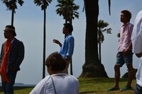 逗子三兄弟「湘南ラブストーリー」PV撮影の模様。