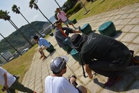 逗子三兄弟「湘南ラブストーリー」PV撮影の模様。