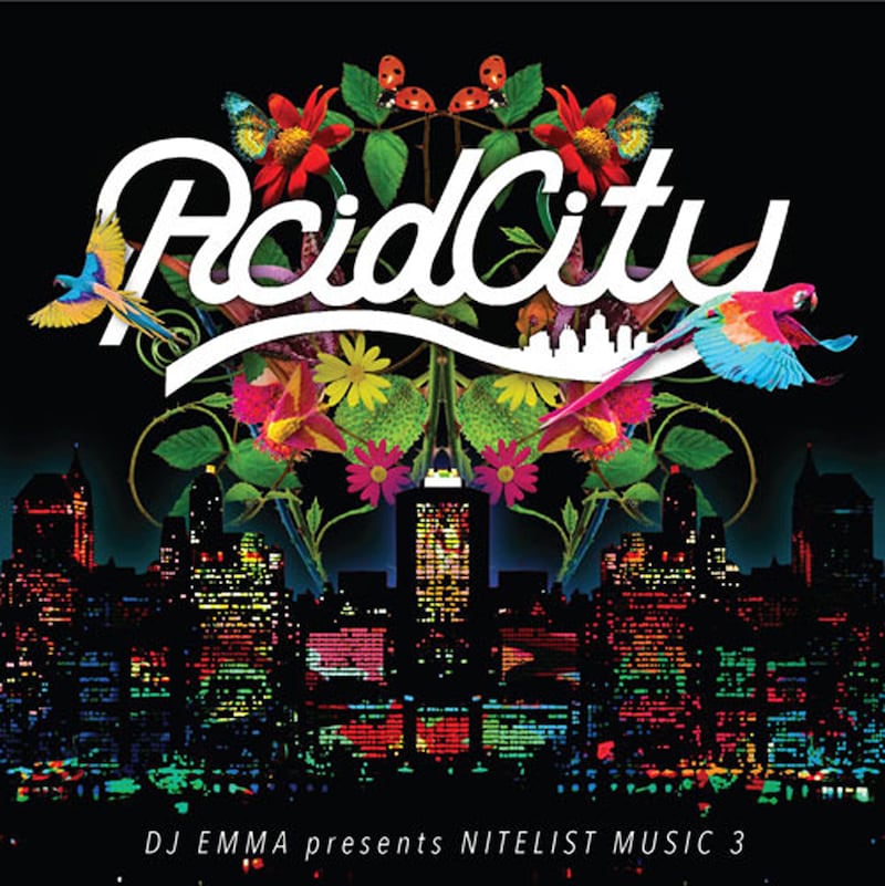 V.A「DJ EMMA presents NITELIST MUSIC 3 『ACID CITY』」ジャケット