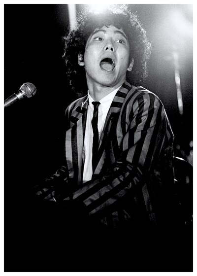 1981年当時の佐野元春。