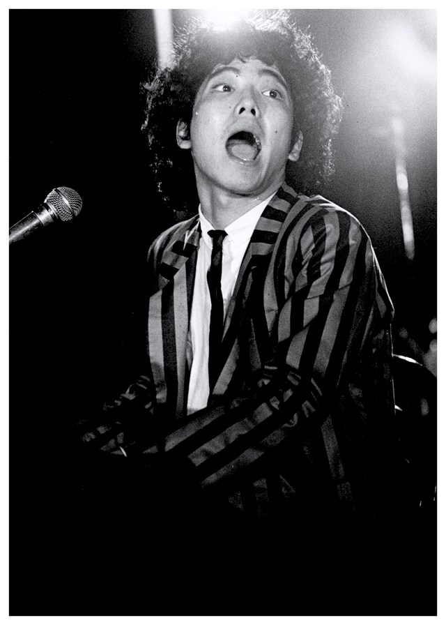 1981年当時の佐野元春。