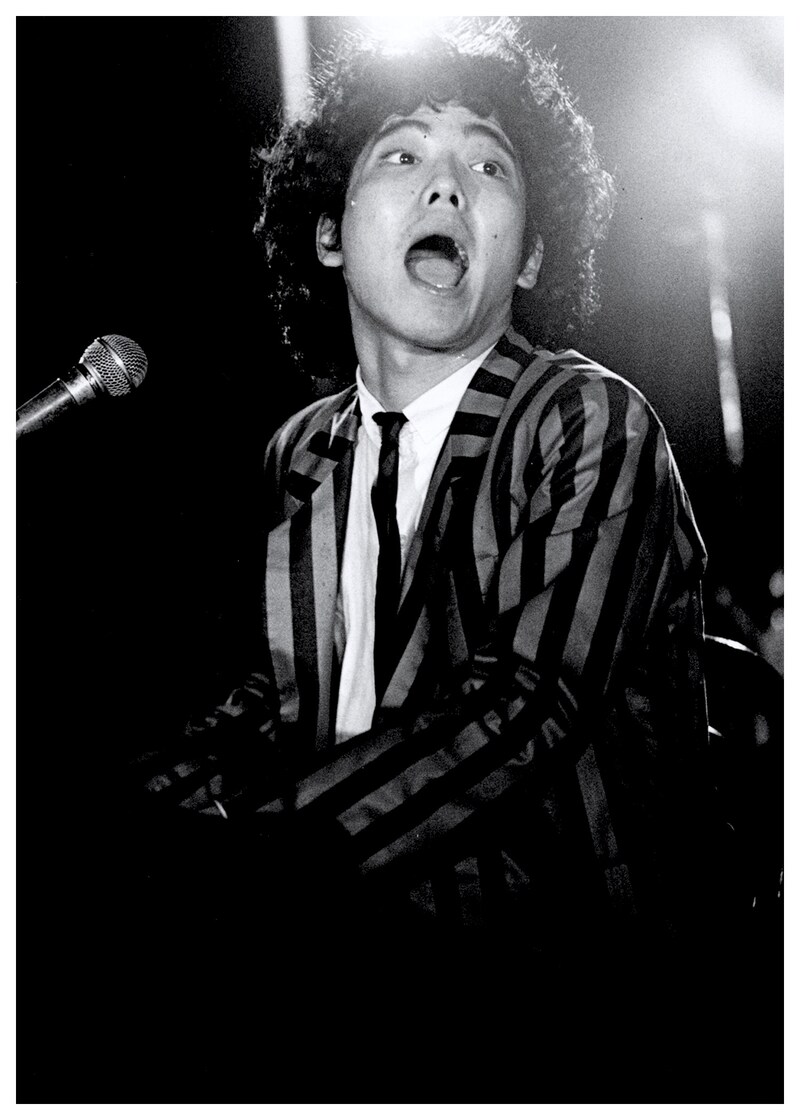 1981年当時の佐野元春。