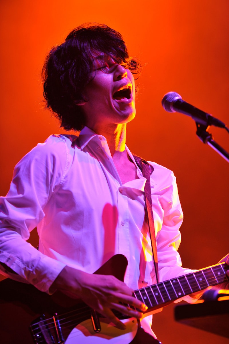 田中和将（Vo, G）（撮影：久保憲司）