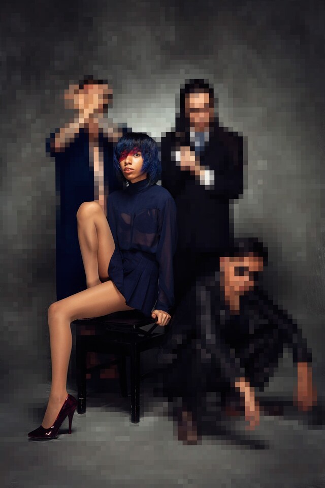 アヴちゃん（女王蜂）がボーカルを務める獄門島一家。その他のメンバーは今後発表される予定。