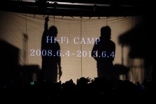 宮城・仙台darwinで行われたHi-Fi CAMPラストライブの模様。