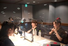 レギュラー番組初回放送収録中のひめキュンフルーツ缶。