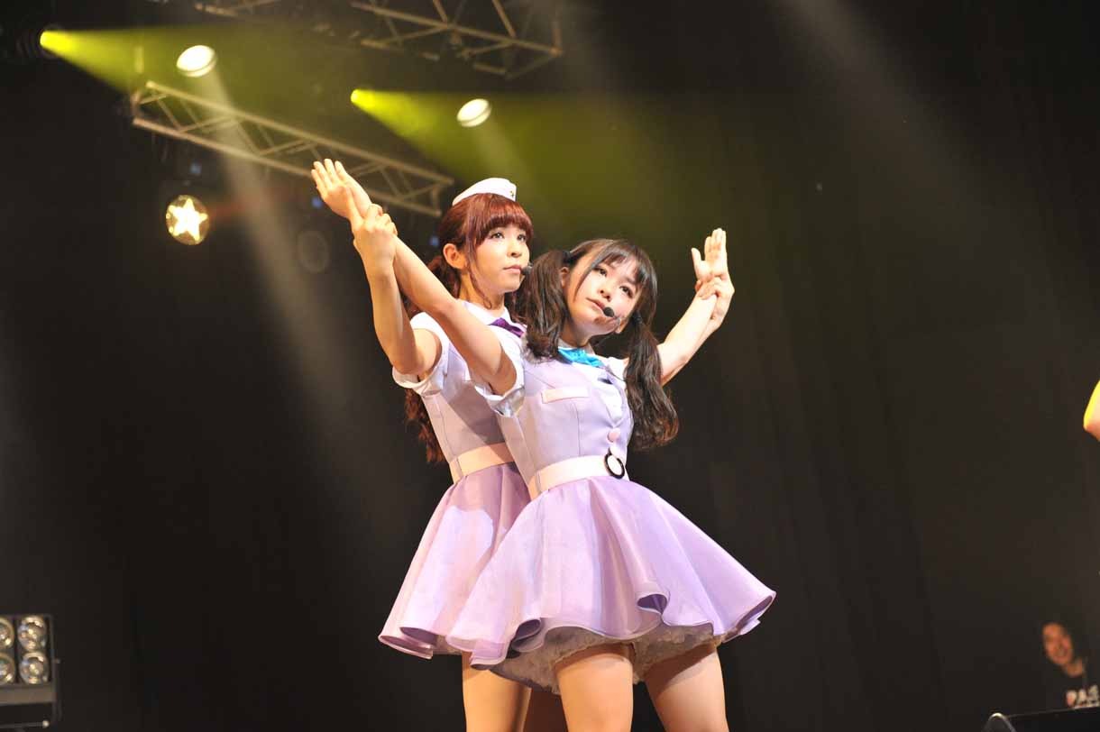 玉井杏奈と増井みお。